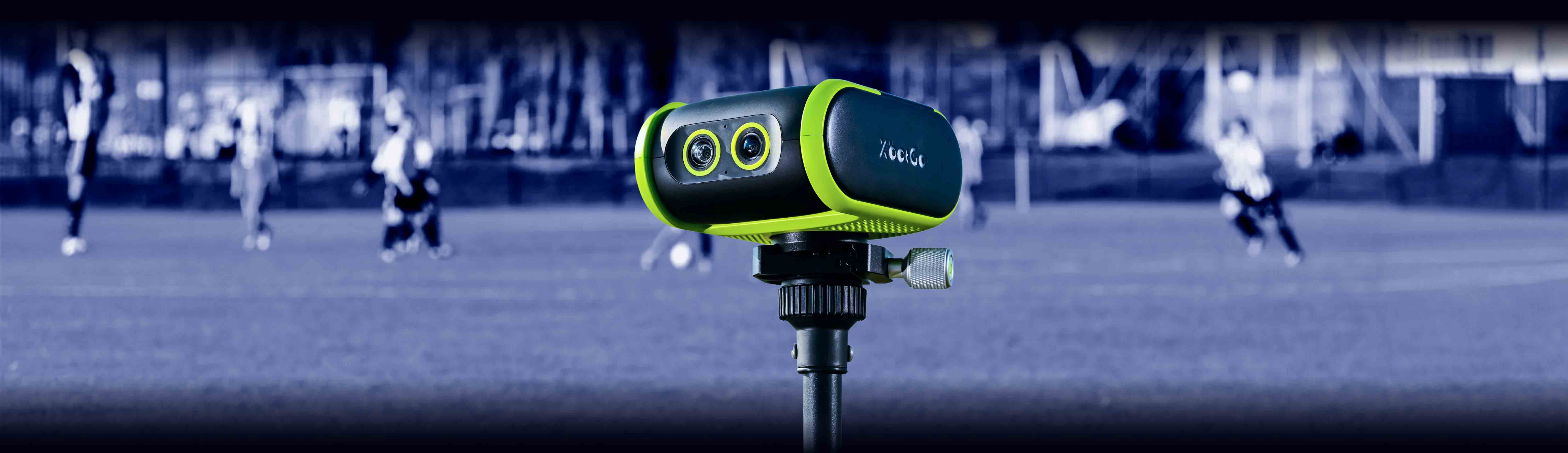 XbotGo Falcon camera on the field